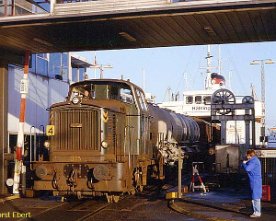 046606_mh_hg Auch über Helsingør-Helsingborg endete im November 1986 der Eisenbahngüterverkehr mit Inbetriebnahme der DanLink-Verbindung København-Helsingborg. Am 19.12.1985...