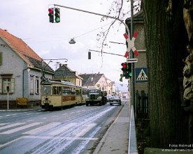 24827a_oeg OEG Tw69+Bw198+188+189 Schriesheim, Krzg Bergstr./Talstr. (B3)