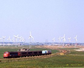 065803_my1115_oddesund Am gleichen Tag hat MY 1115 mit G 7734 gerade Thy über die Oddesundbrücke verlassen und jütisches Festland erreicht.