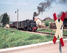 18261_mosbach-mudau DB 99 7201 rangiert in Krumbach (Mosbach - Mudau)